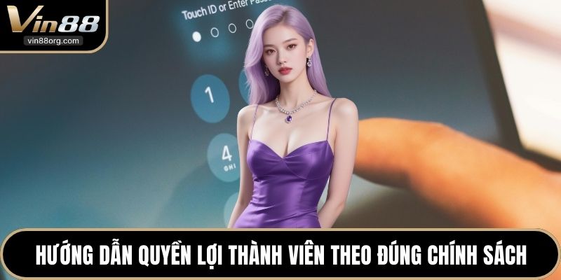 Hướng dẫn quyền lợi thành viên theo đúng chính sách