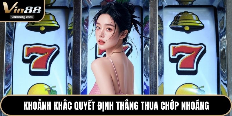 Khoảnh khắc quyết định thắng thua chớp nhoáng